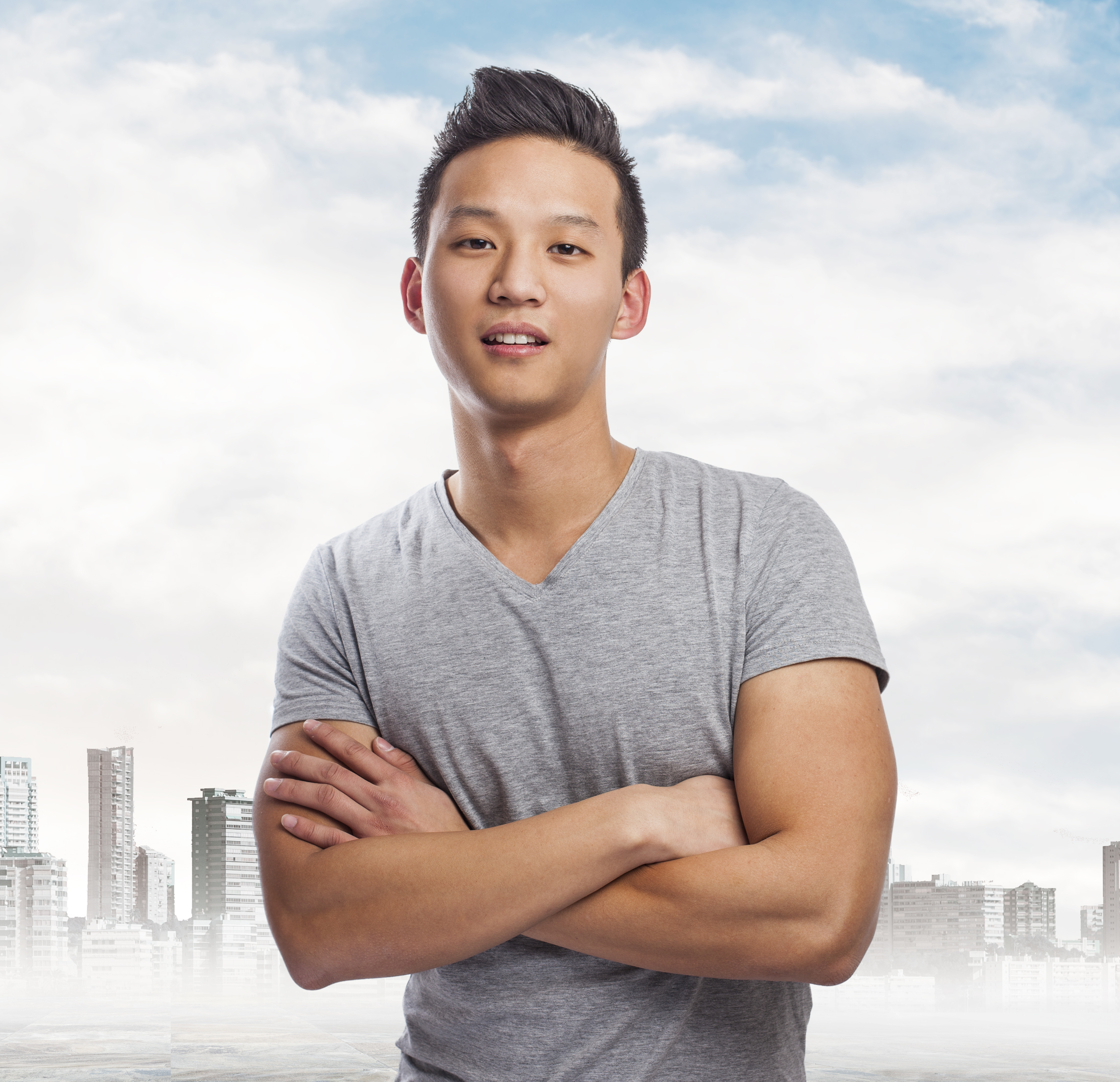 calm-student-with-downtown-background